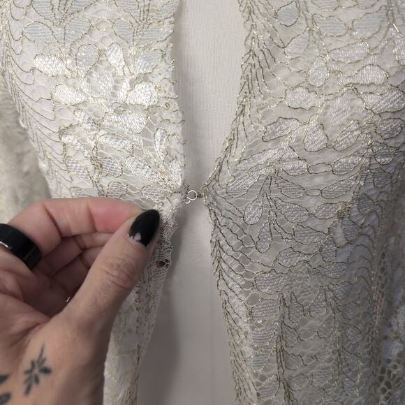 Lace Gothic Punk Top - Picture 2 of 5